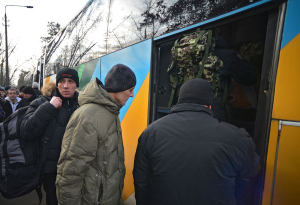 Четвертая волна мобилизации в украинскую армию