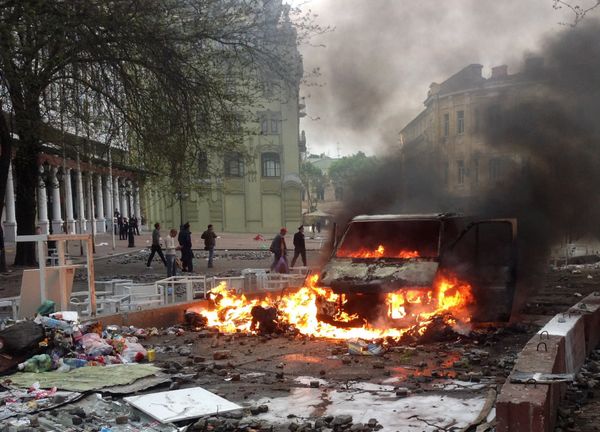 Беспорядки в Одессе