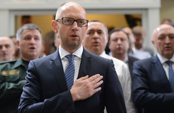 Премьер Украины А.Яценюк и спикер Рады А.Турчинов возглавили новую партию Народный фронт