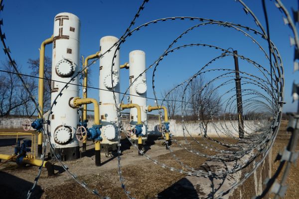 Газораспределинельная станция в Енакиево