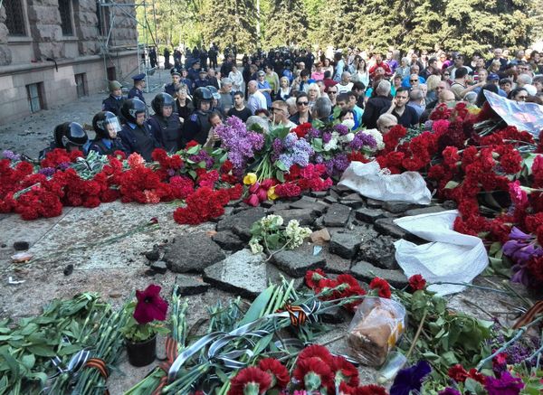 Дом профсоюзов на Куликовом поле в Одессе