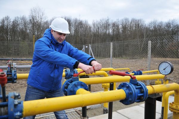 Компрессорная установка Креховского месторождения природного газа