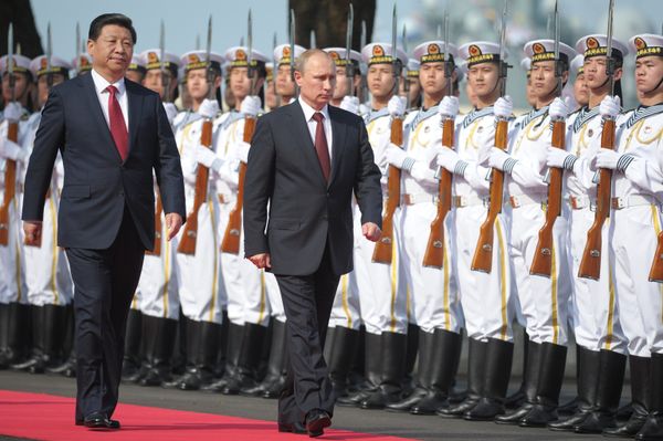 Официальный визит В.Путина в Китайскую Народную Республику