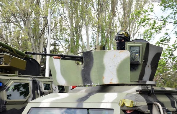 Смотр военной техники на Куликовом поле в Одессе Смотр военной техники на Куликовом поле в Одессе