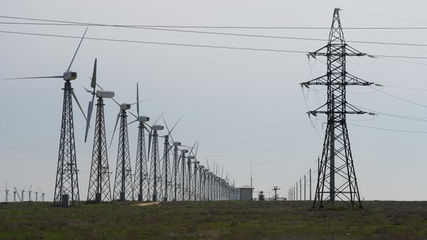 Ветровые электростанции в поселке Мирный Ветровые электростанции в поселке Мирный