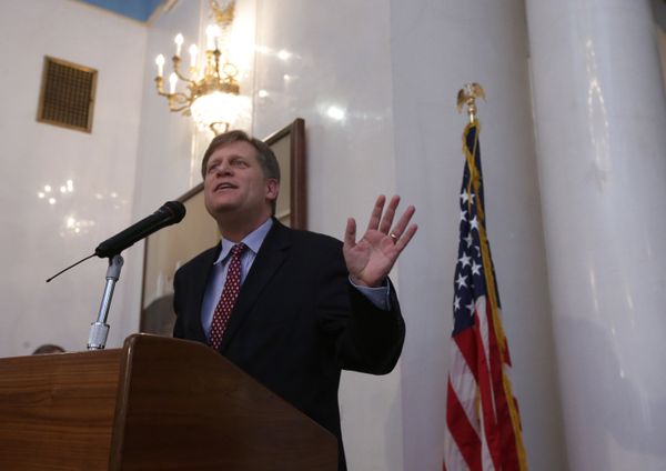 Прием Election night в резиденция посла США