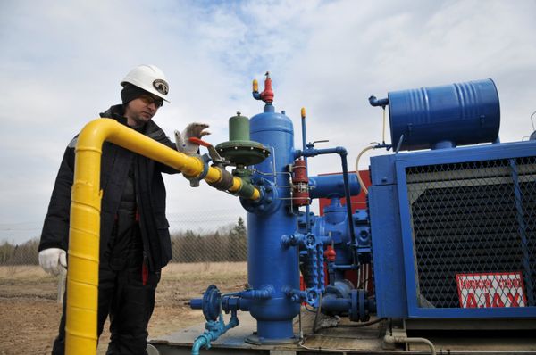 Компрессорная установка Креховского месторождения природного газа