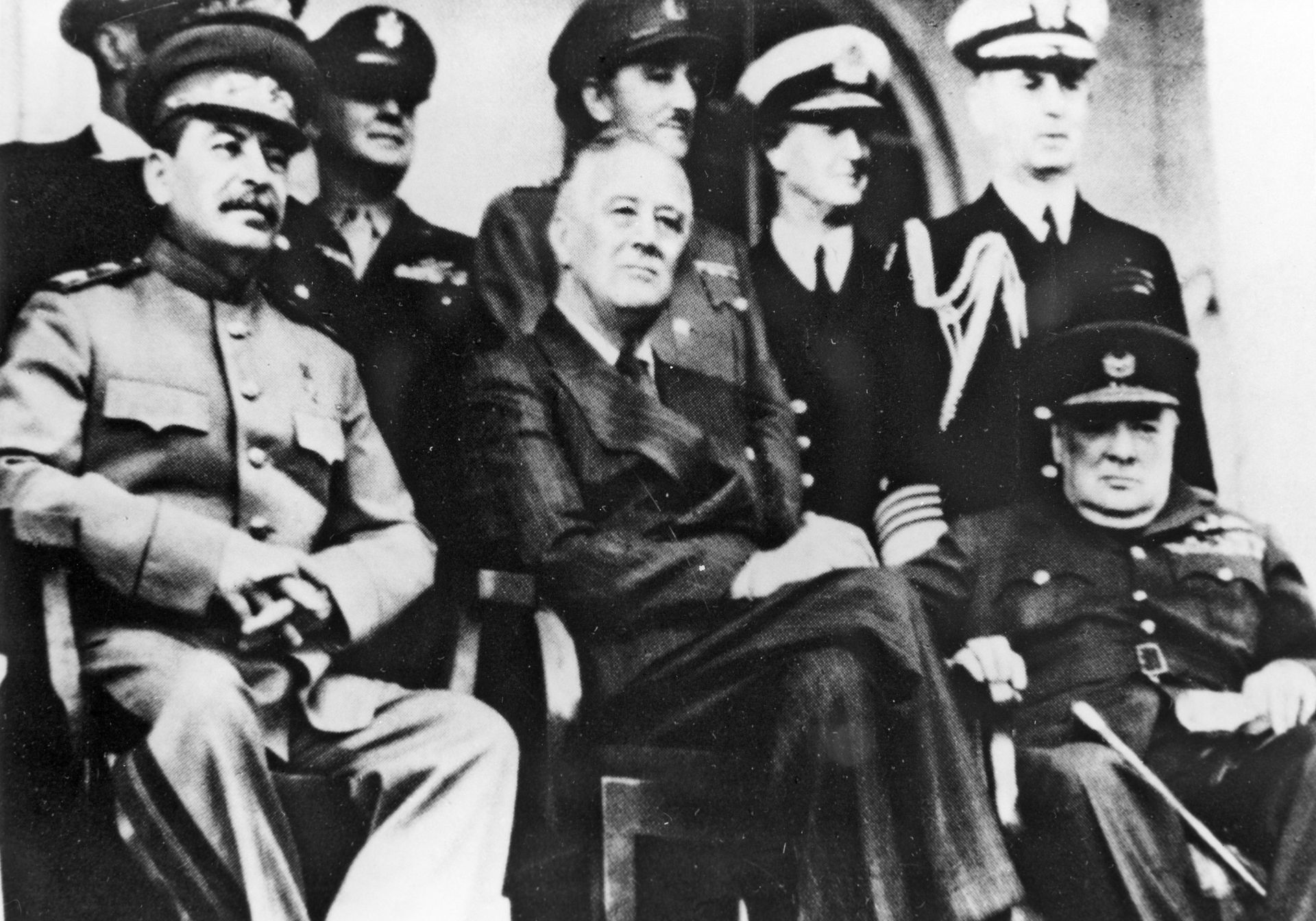 Иосиф Сталин, Франклин Рузвельт и Уинстон Черчилль - РИА Новости, 1920, 11.03.2025