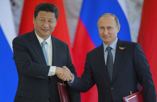 Президент России В.Путин встретился с председателем КНР Си Цзиньпином