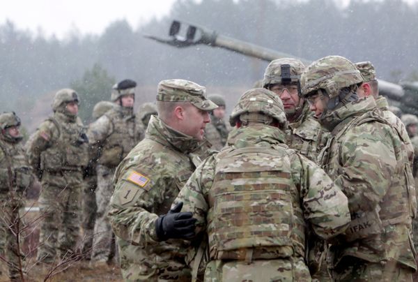 Военные учения НАТО Operation Summer Shield на полигоне Адажи в Латвии