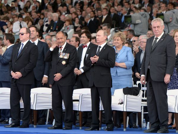 Рабочий визит В.Путина во Францию