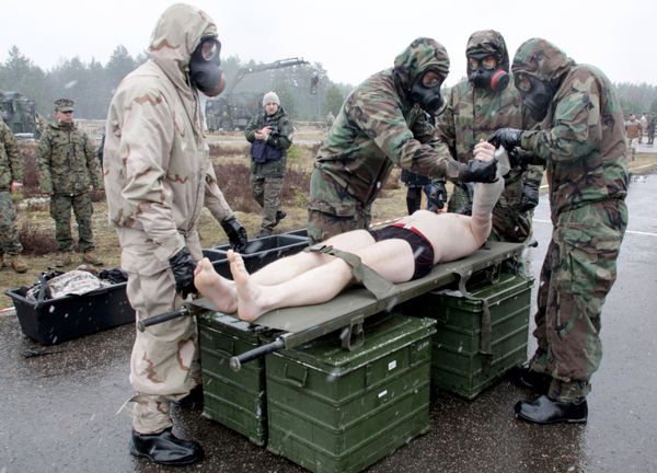 Военные учения НАТО Operation Summer Shield на полигоне Адажи в Латвии Военные учения НАТО Operation Summer Shield на полигоне Адажи в Латвии