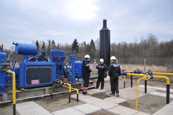 Компрессорная установка Креховского месторождения природного газа