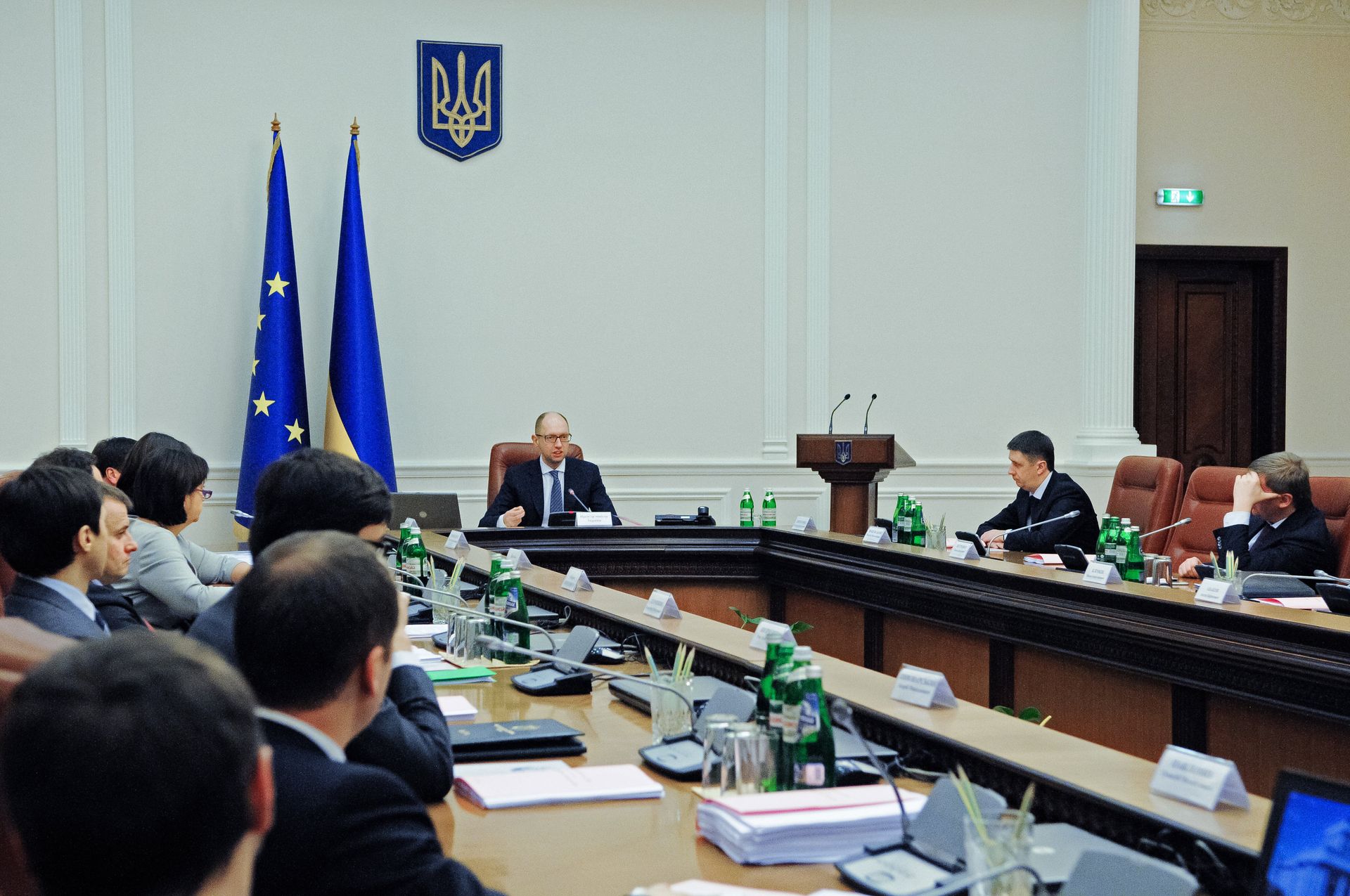 Заседание Кабинет Министров Украины - РИА Новости, 1920, 17.05.2015