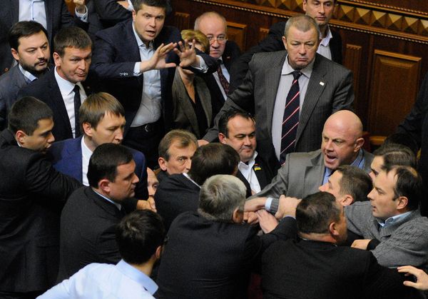 Заседание Верховной Рады Украины