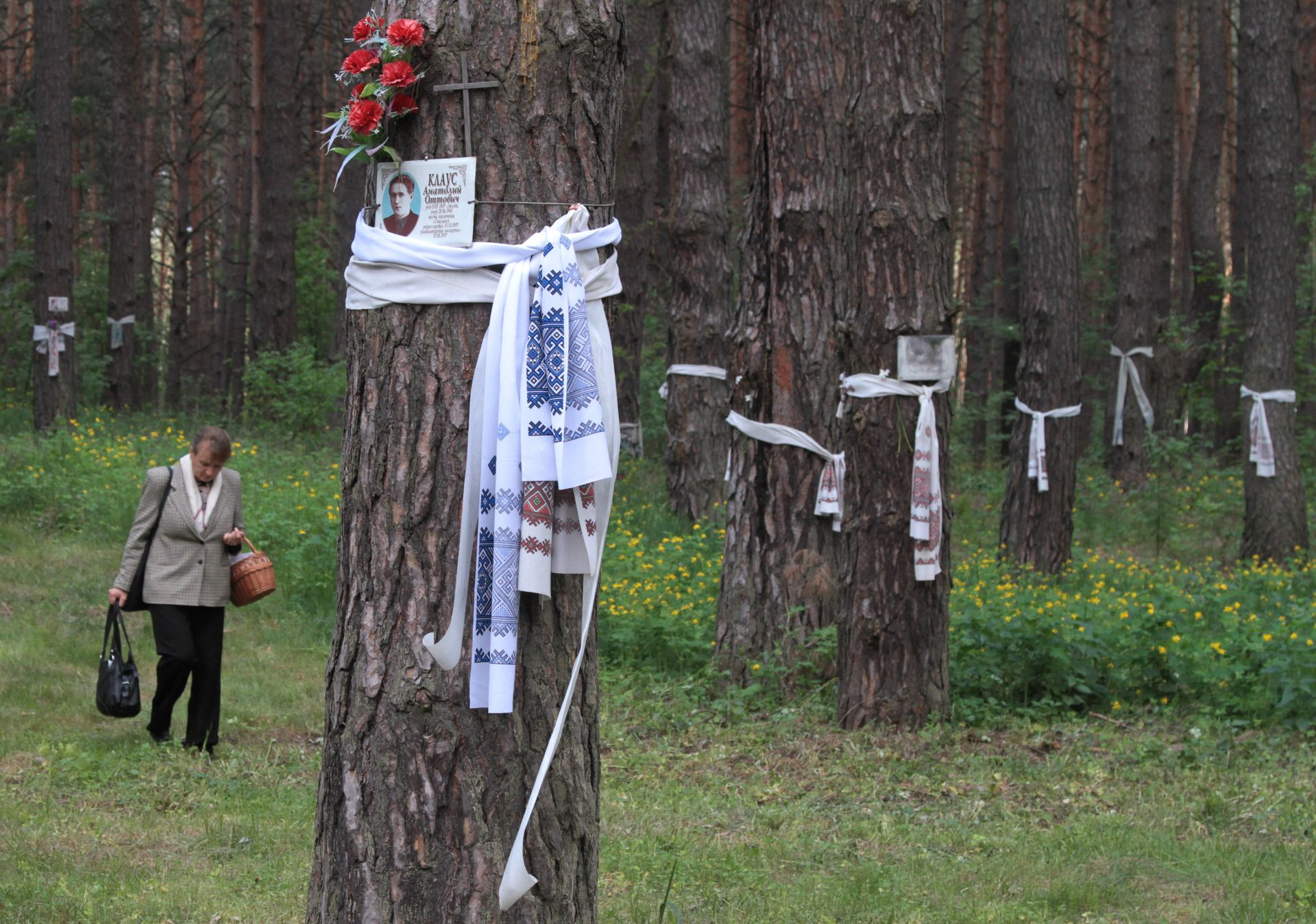 Мемориальные мероприятия в заповеднике Быковнянские могилы - РИА Новости, 1920, 16.05.2021