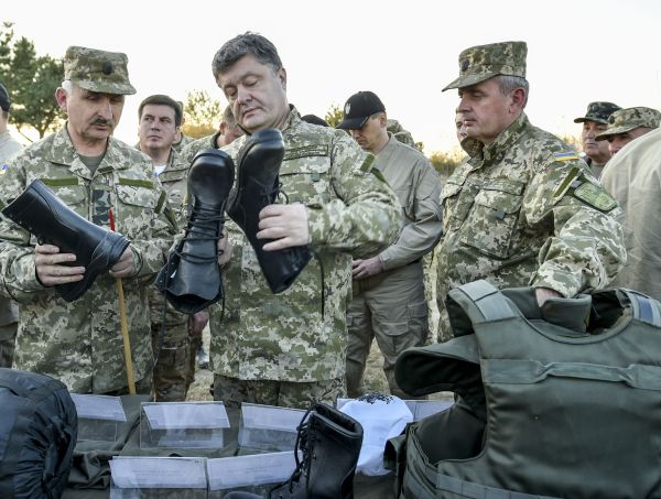 Поездка П.Порошенко в Житомирскую область