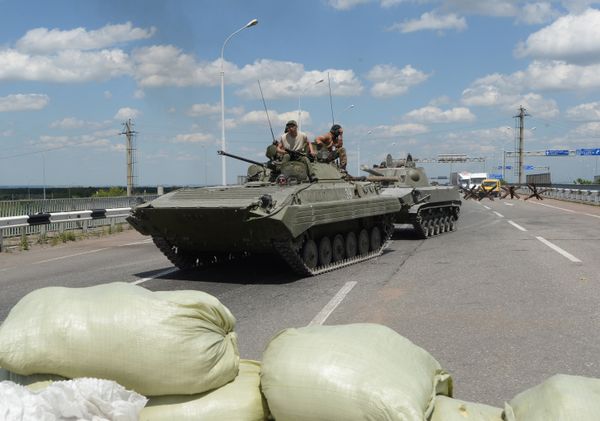 Обострение ситуации в Донецкой области
