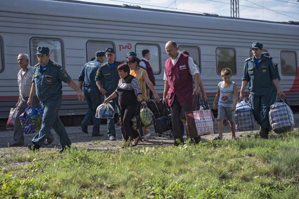 Беженцы из Украины прибыли в Омск