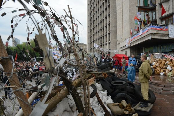 Митинг памяти погибших в Одессе