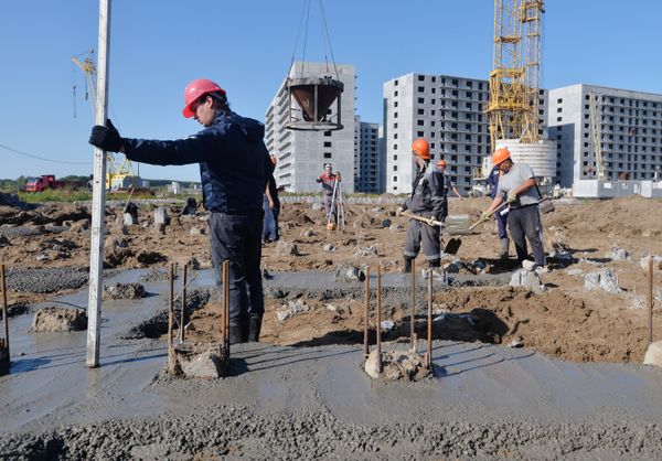 Строительство нового микрорайона Просторный в Новосибирске Строительство нового микрорайона Просторный в Новосибирске