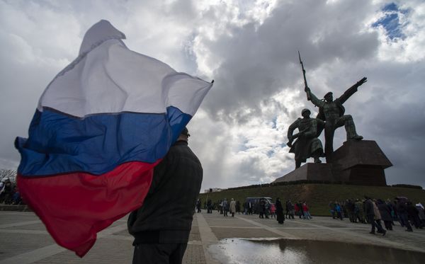 Празднование годовщины Крымской весны в Крыму