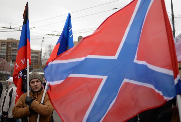 Митинг в поддержку Новороссии Битва за Донбасс III