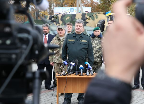 Рабочая поездка П.Порошенко в Черкасскую область