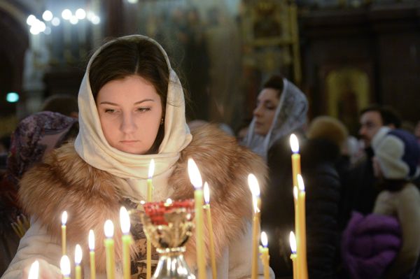 Патриаршее служение в храме Христа Спасителя