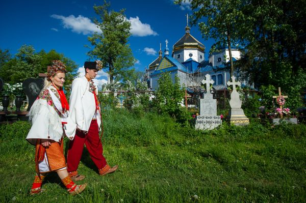 Традиционная гуцульская свадьба