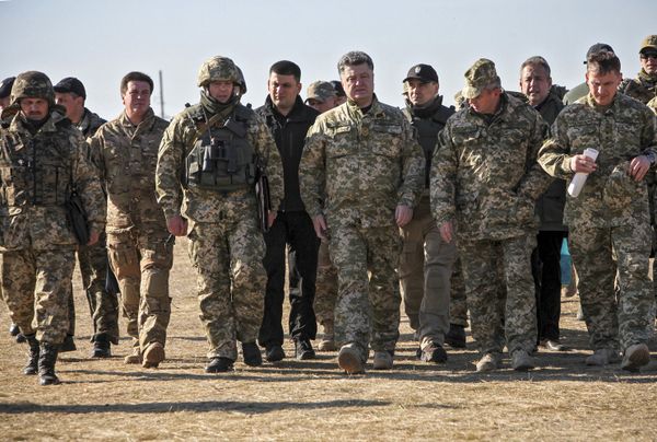 Рабочая поездка П.Порошенко