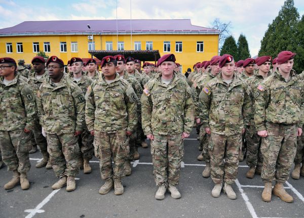 Американские военные инструкторы прибыли на Украину Американские военные инструкторы прибыли на Украину