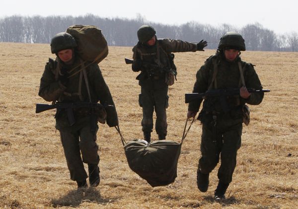 Учения воздушно-десантного соединения в Приморском крае Учения воздушно-десантного соединения в Приморском крае