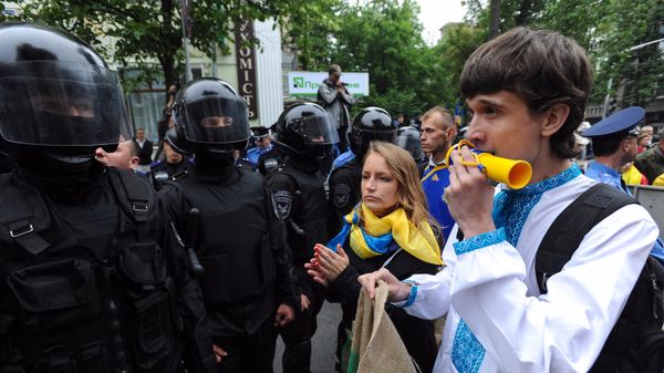 Акция Защити украинский язык в Киеве Акция Защити украинский язык в Киеве