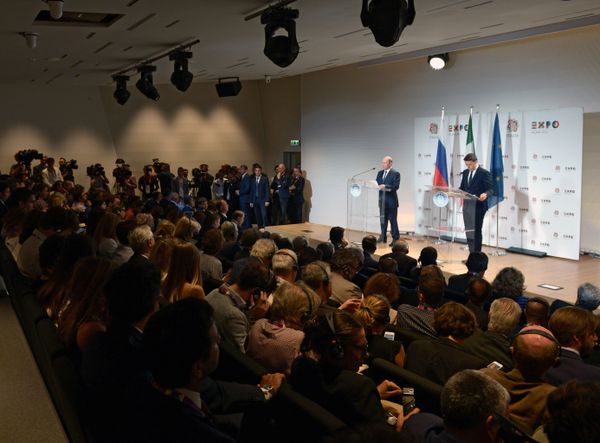 Визит президента РФ В.Путина в Италию