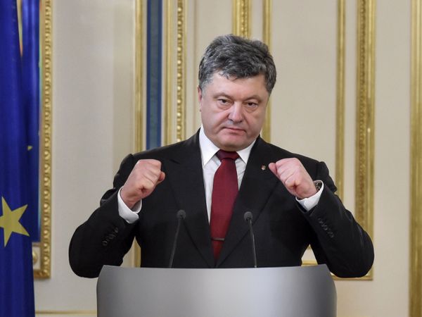 П/к П.Порошенко и Й.Хана в Киеве