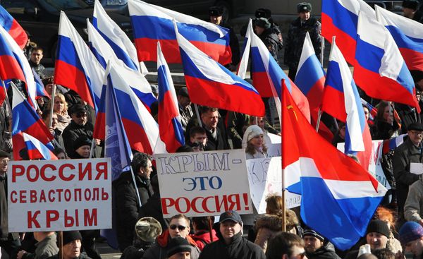 Митинги в регионах России в поддержку Крыма Митинги в регионах России в поддержку Крыма