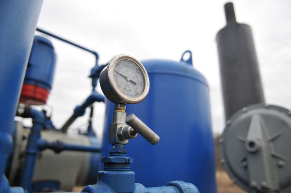 Компрессорная установка Креховского месторождения природного газа
