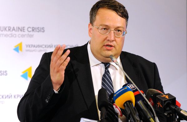 Брифинг советника главы МВД Украины Антона Геращенко
