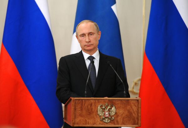 Президент РФ В.Путин встретился с президентом Финляндии С.Ниинистё