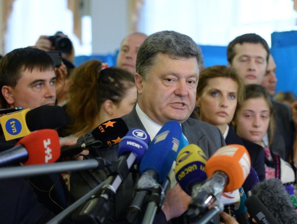 Голосование кандидатов в президенты Украины