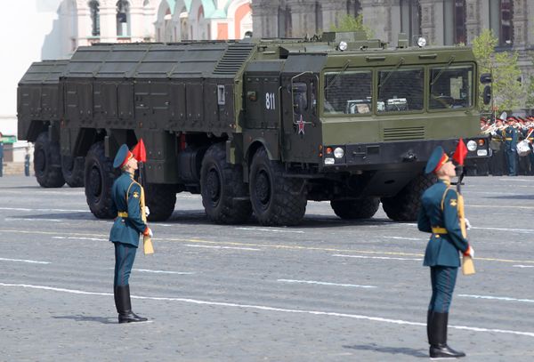 Генеральная репетиция парада Победы на Красной площади