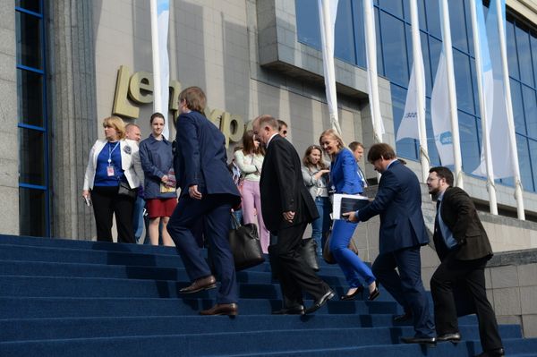 Петербургский международный экономический форум 2015 (ПМЭФ). День первый