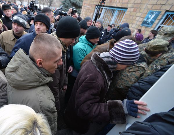 Четвертая волна мобилизации в украинскую армию