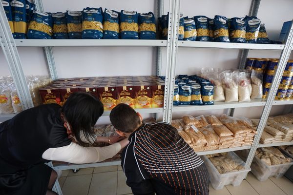 Центр помощи беженцам с Украины в Ростове-на-Дону