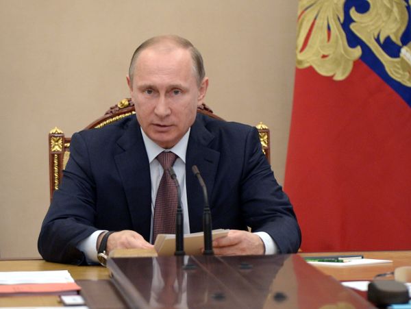 Президент России В.Путин провел заседание Совбеза РФ