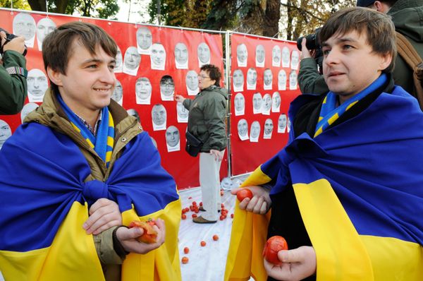 Акция против коррупции в Киеве