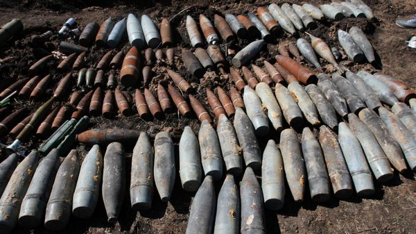 Обезвреживание неразорвавшихся боеприпасов на территории ДНР
