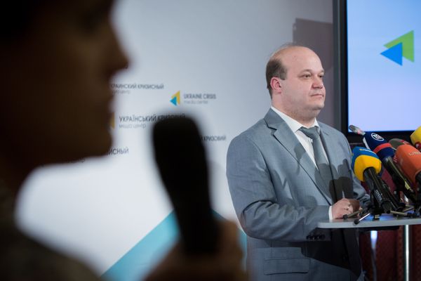 Брифинг замглавы администрации президента Украины Валерия Чалого