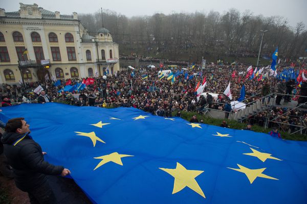 Митинг За европейскую Украину в Киеве Митинг За европейскую Украину в Киеве